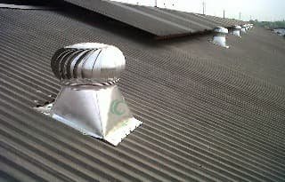 Pemasangan Turboair Turbine Ventilator proyek 21